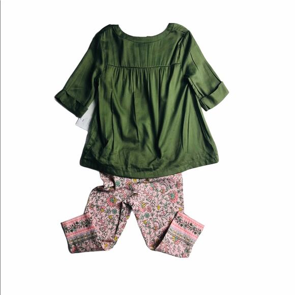 Carter's Baby Matching Floral Matching Set Sz 18M - Picture 9 of 9